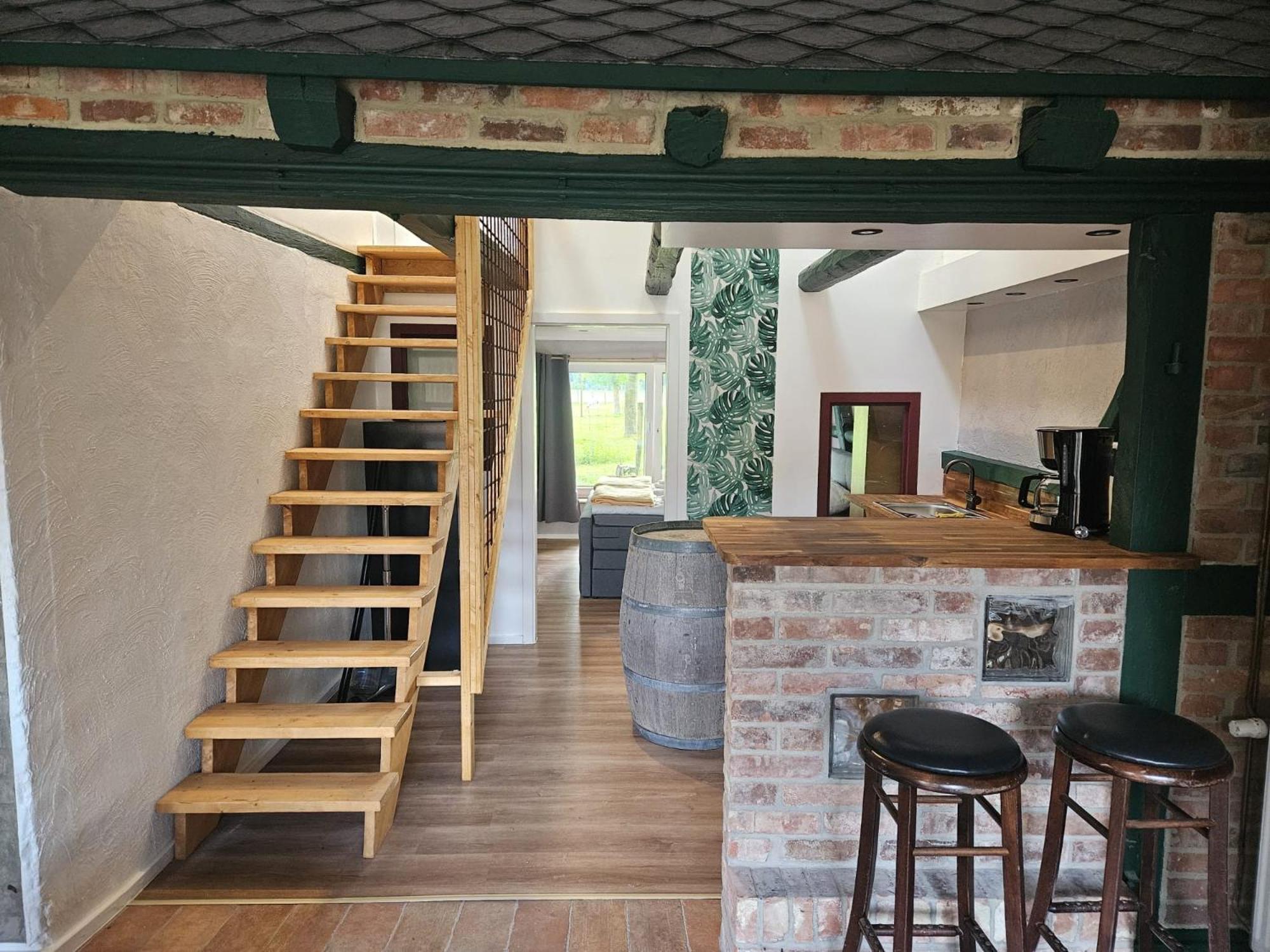 Ferienhaus Banana Lodge Bruchhausen-Vilsen Dış mekan fotoğraf